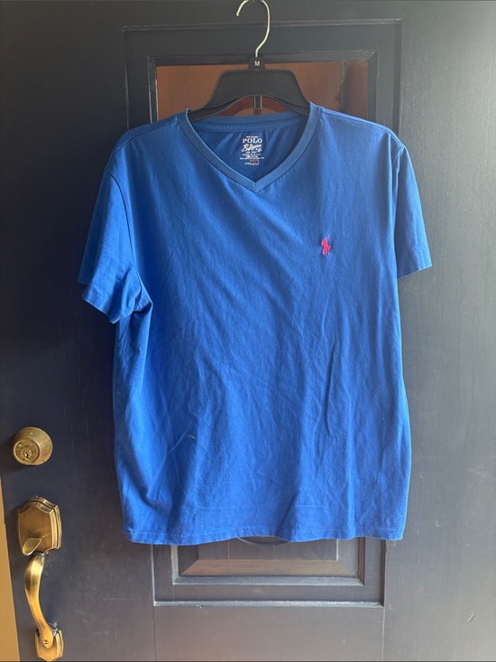 Ralph Lauren Other - Ralph Lauren Men’s V-Neck Tee Royal Blue Medium